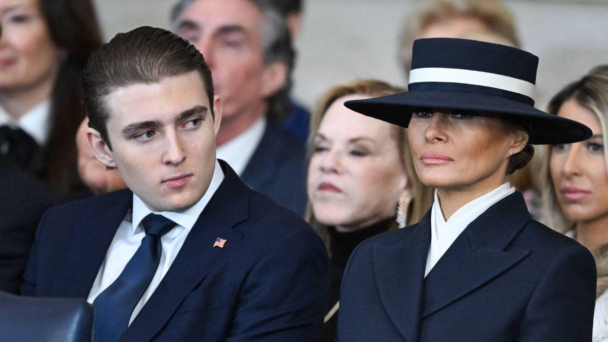 image of Barron Trump is currently attending college.