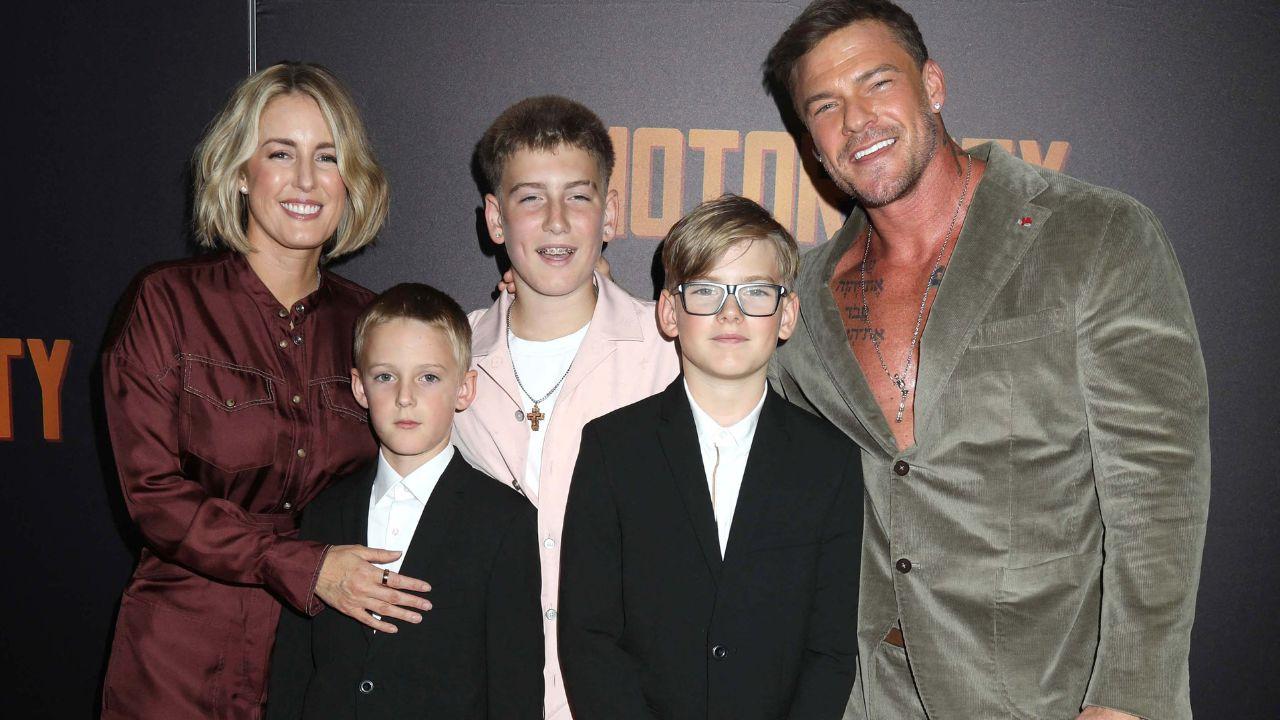 image of The former flames share three sons.