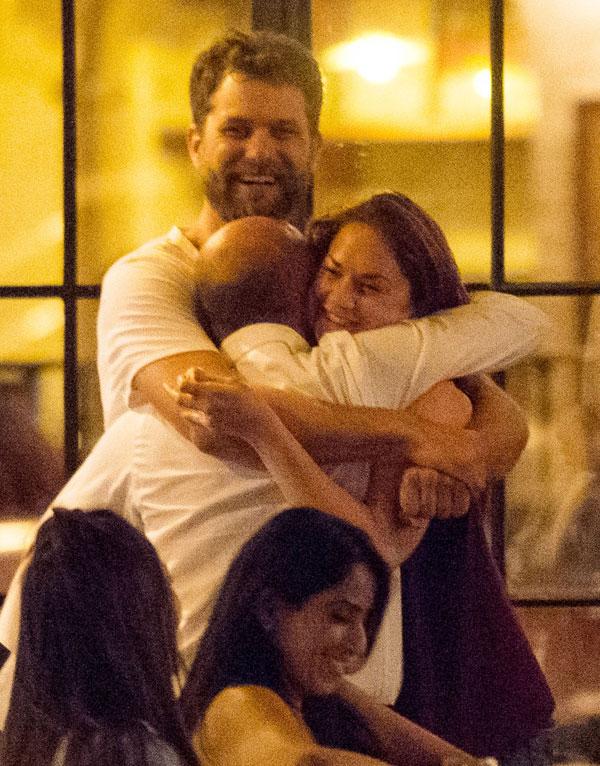 joshua jackson ruth wilson romantic dinner date