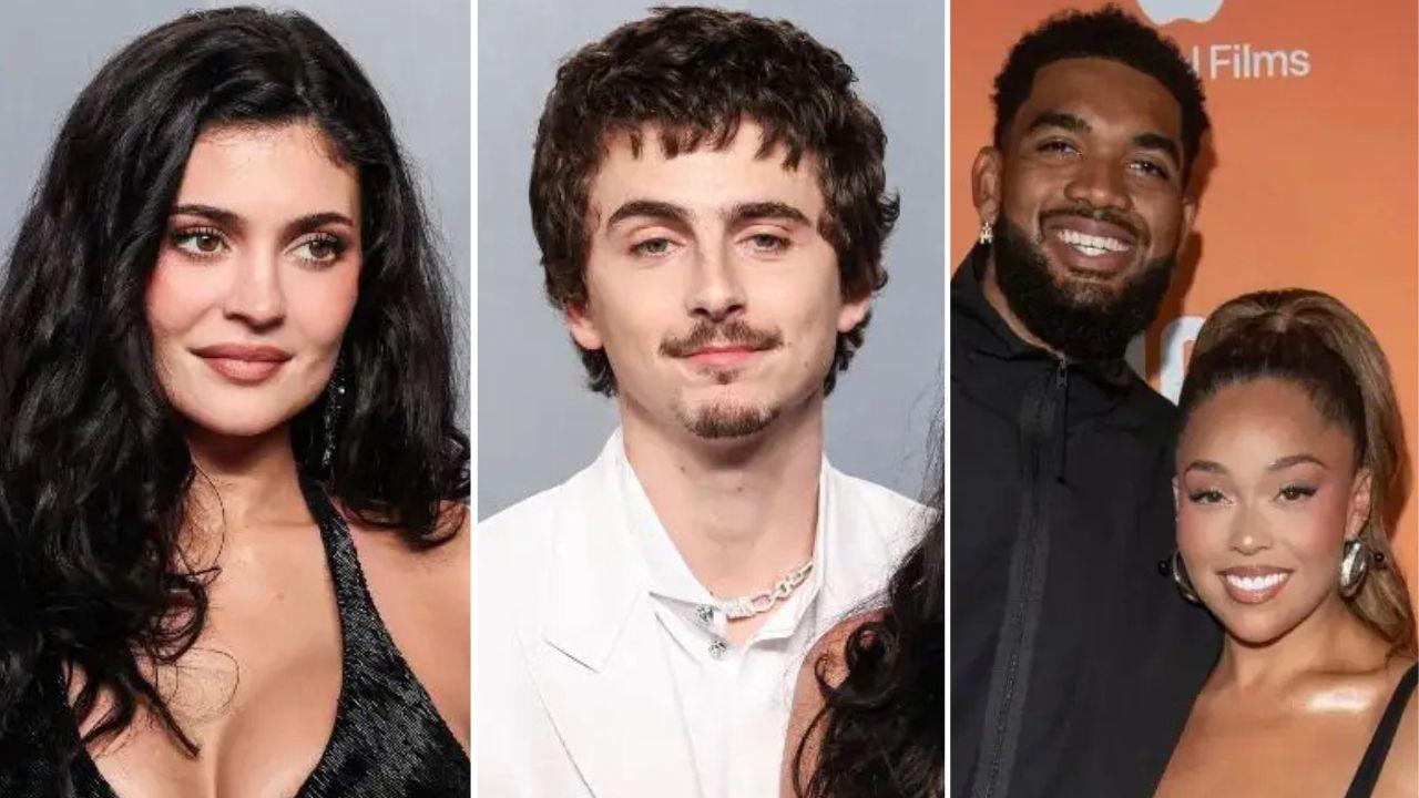 Photo of Kylie Jenner, Timothée Chalamet, Karl-Anthony Towns and Jordyn Woods