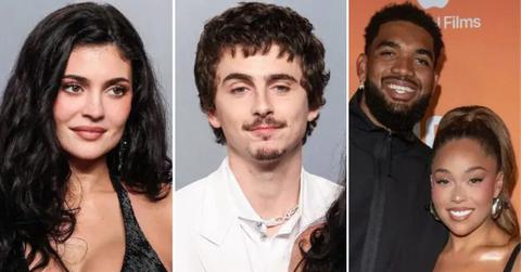 Photo of Kylie Jenner, Timothée Chalamet, Karl-Anthony Towns and Jordyn Woods