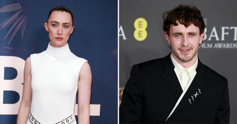 Composite photo of Saoirse Ronan and Paul Mescal