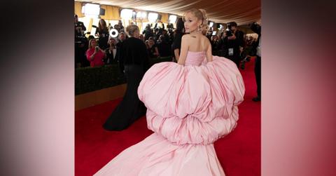 ariana grande bold oscars dress trolled social media