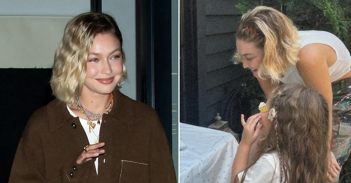 gigi hadid celebrates daughter vday pp