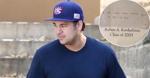 Rob Kardashian not looking very happy as he finished up filming Keeping up with the Kardashians