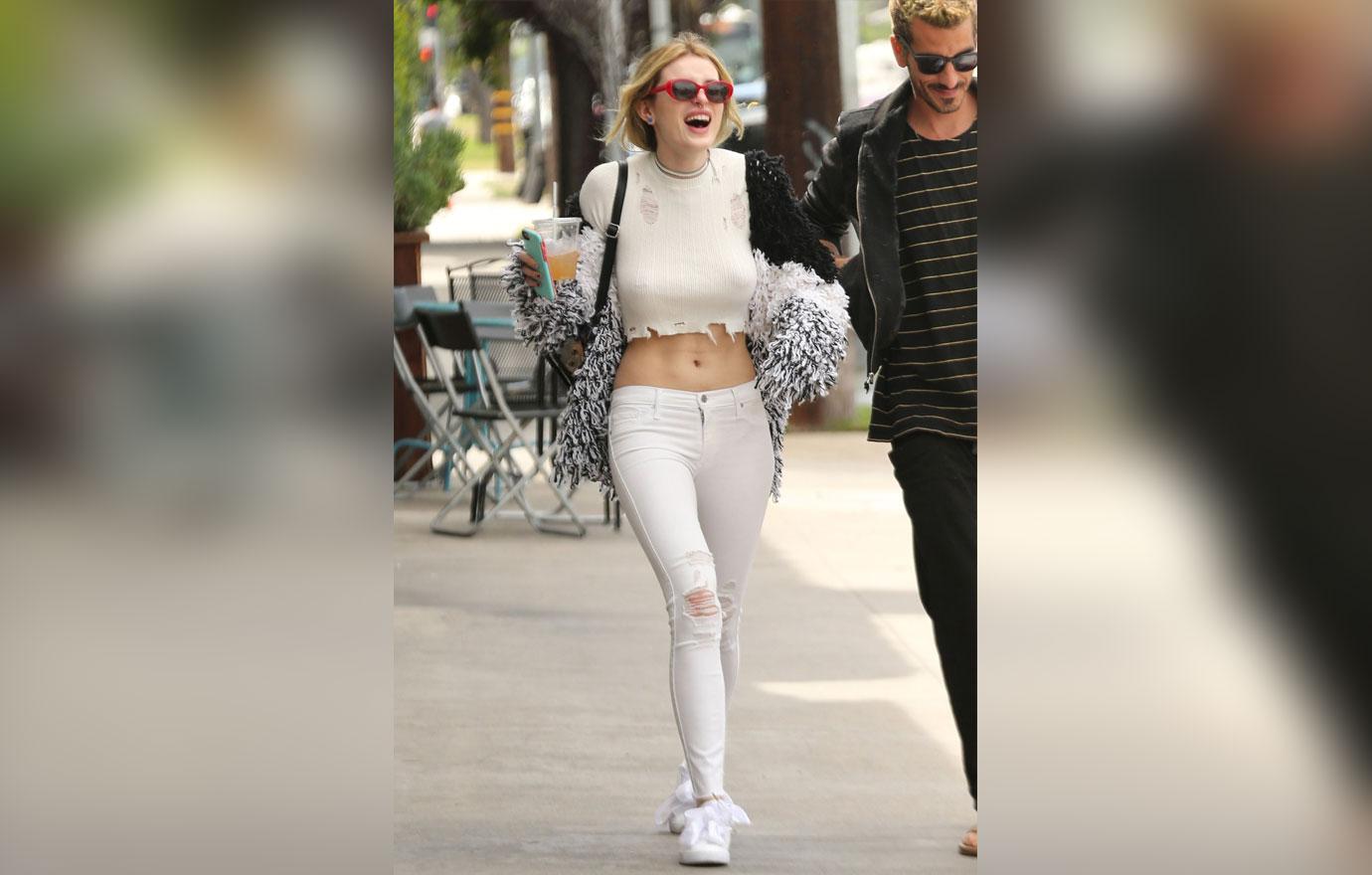 PICS] Free The Nipple! Bella Thorne Proves She Isn't About That Bra Life