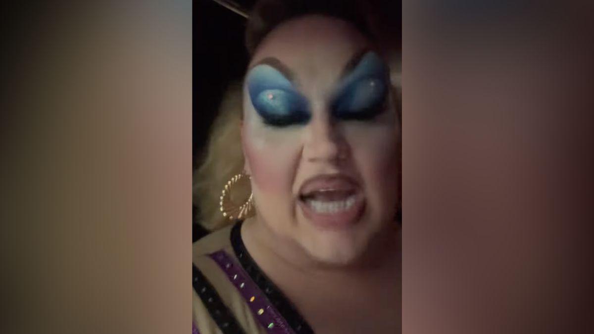 Image of Eureka claimed she was 'yoked up by security.'