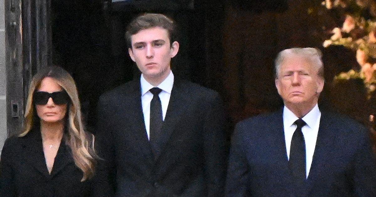 image of The comments come after online calls to draft Barron Trump into the military.