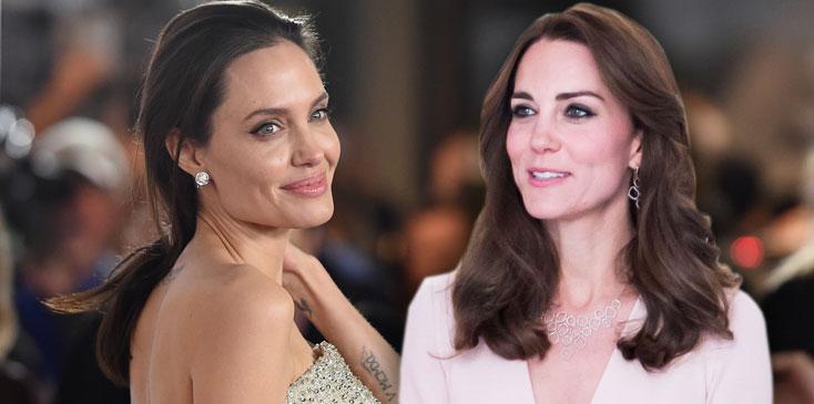 Kate Middleton Angelina Jolie Friendship Date Day