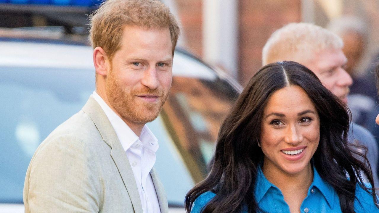 Image of Meghan Markle showed her support for Prince Harry from afar.