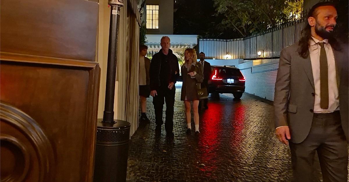 Photo of Eric Dane and his date