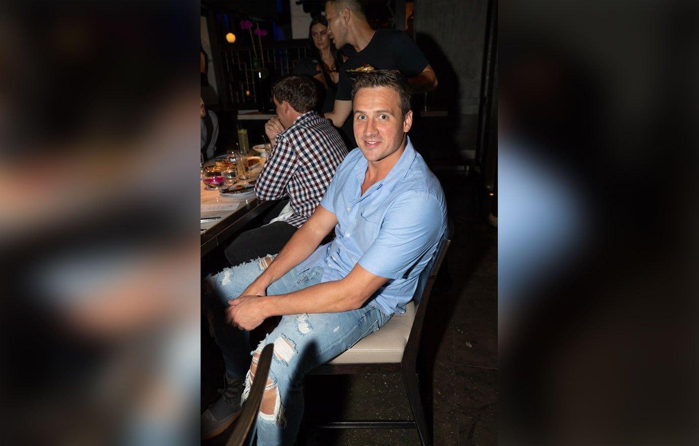 Ryan Lochte at Hakkasan Las Vegas Restaurant and Nightclub Aug. 16_ photo credit Joe Janet 3