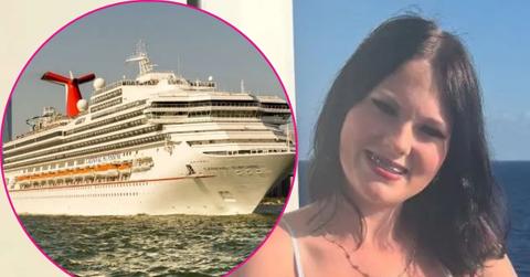 Composite photo of cruise ship and Anna Kepner.