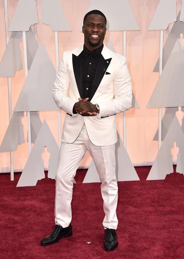 Kevin hart 2015 oscars arrivals