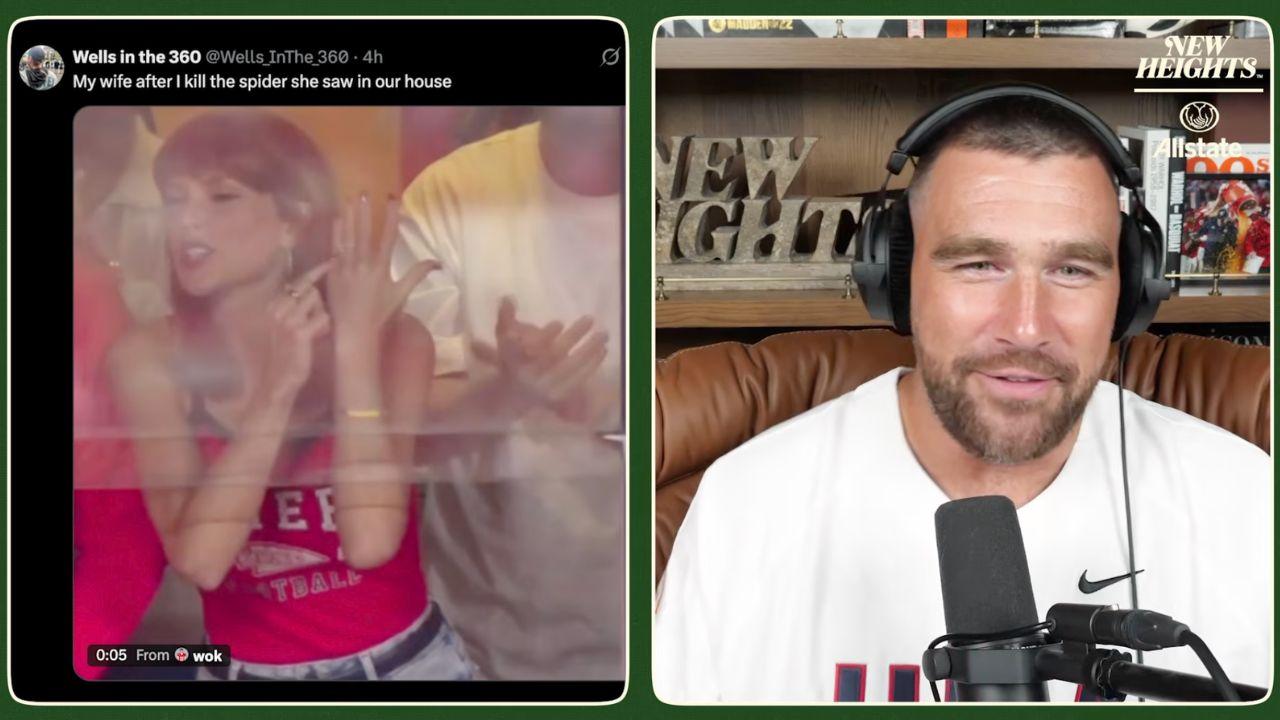 Photo of People made memes out of Taylor Swift's reaction.