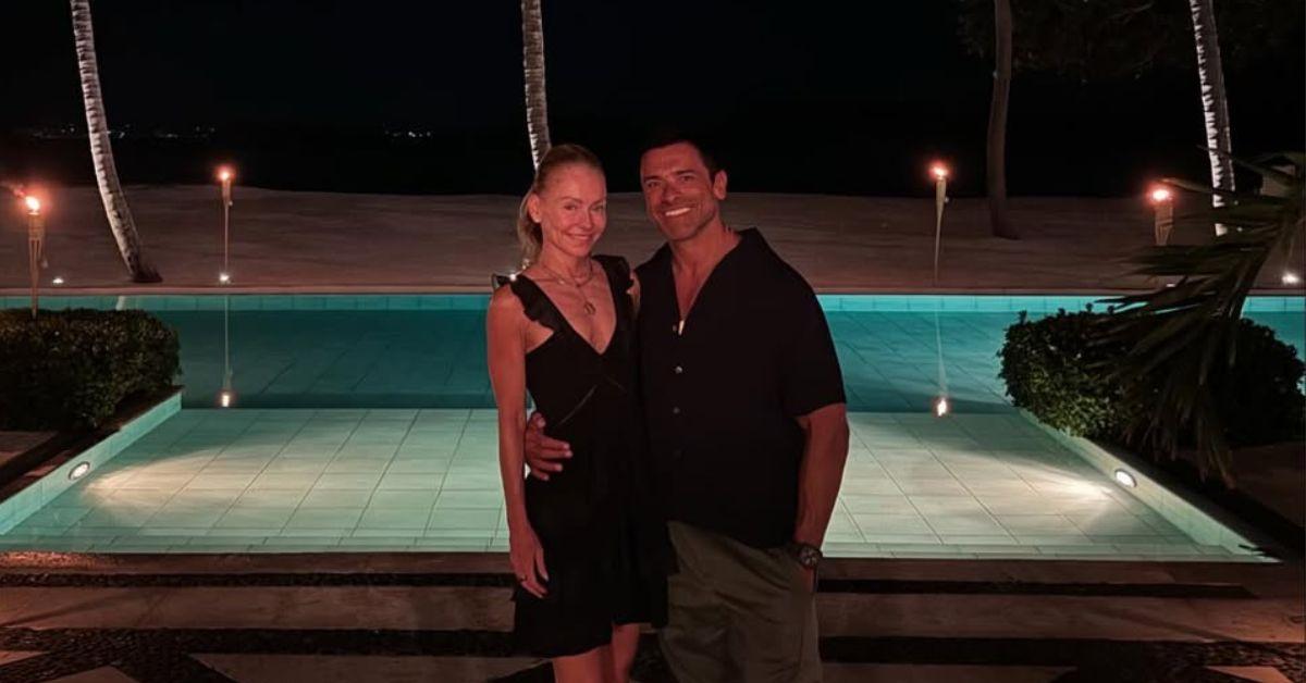 Photo of Mark Consuelo and Kelly Ripa