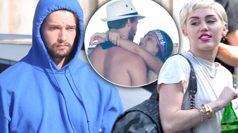 Miley cyrus patrick schwarzenegger ​fighting 00