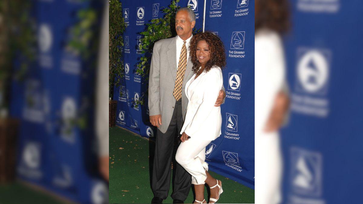 Image of Oprah Winfrey has been in a relationship with Stedman Graham since 1986.