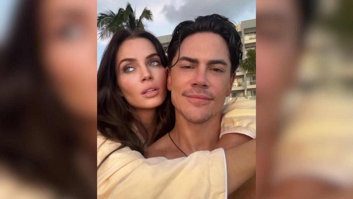 Image of Tom Sandoval supported girlfriend Victoria Lee Robinson and her dad.