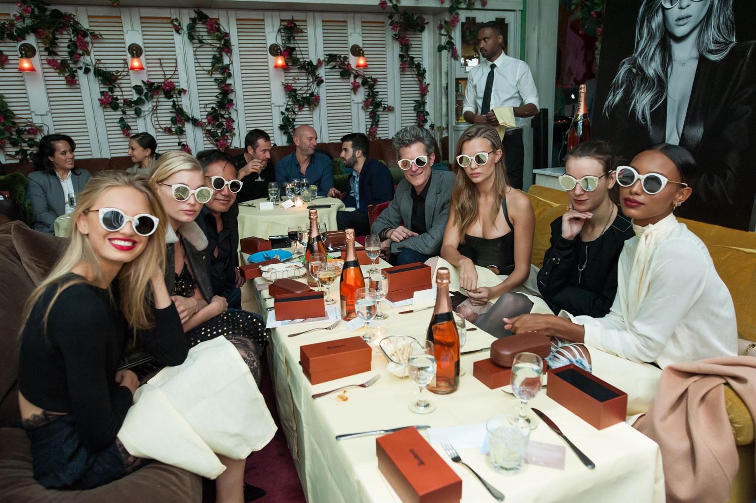 JOSEPHINE SKRIVER x illesteva dinner : Benefiting Keep A Child Alive, Presented by Moet