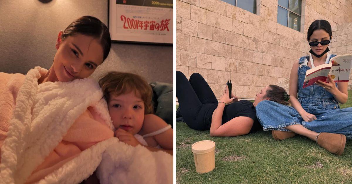 image of Selena Gomez also shared random photos with friends and loved ones.