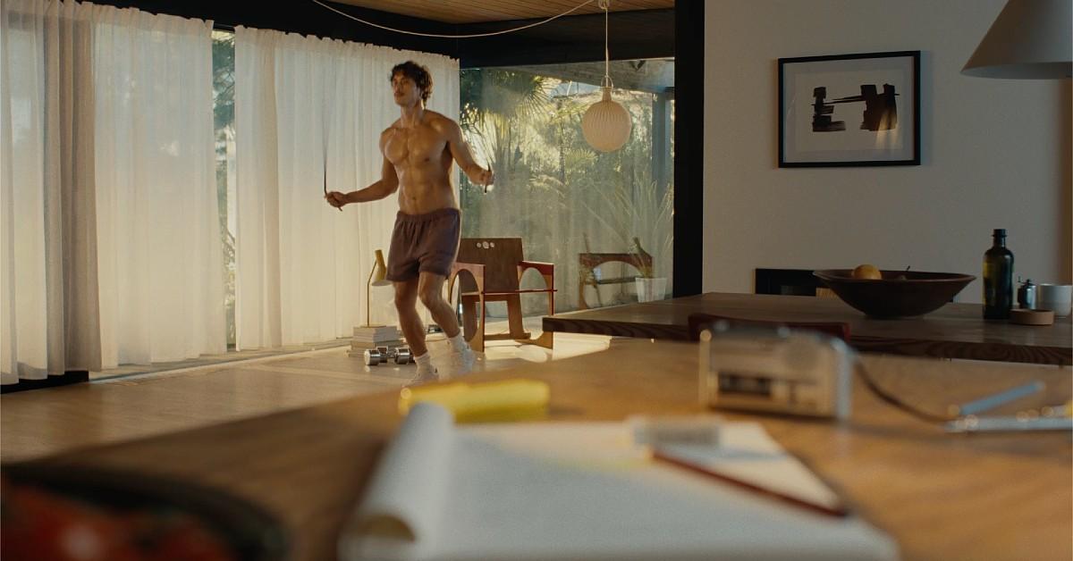 charles melton shirtless