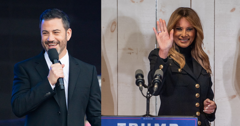 jimmy kimmel mocks melania trump