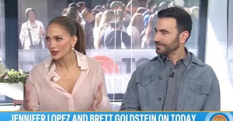 Photo of Jennifer Lopez and Brett Goldstein