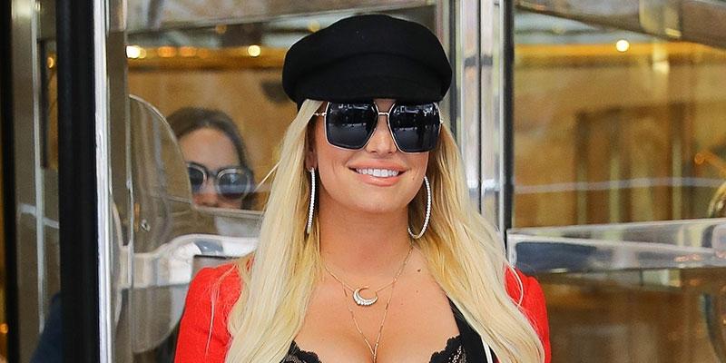 Bustin' Out! Jessica Simpson Nearly Pops Out Of Her Bikini & Daisy Dukes