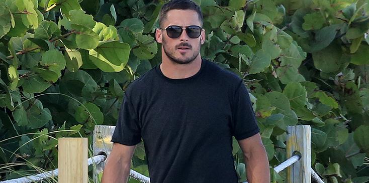 People are unhappy about Danny Amendola being photographed with a