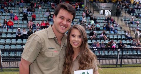 bindi irwin chandler powell welcome baby girl grace warrior irwin powell