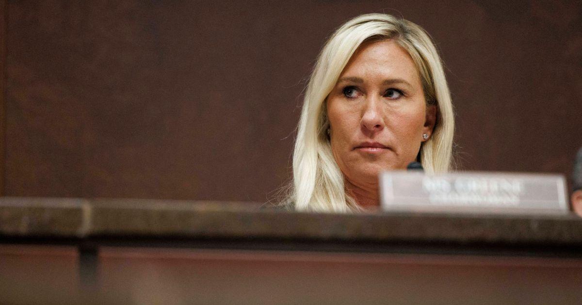 image of Marjorie Taylor Greene wanted to release the files.