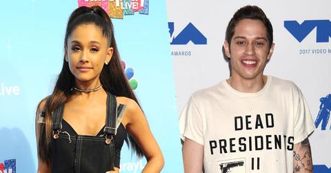 ariana grande boyfriend pete Davidson PDA pic pp