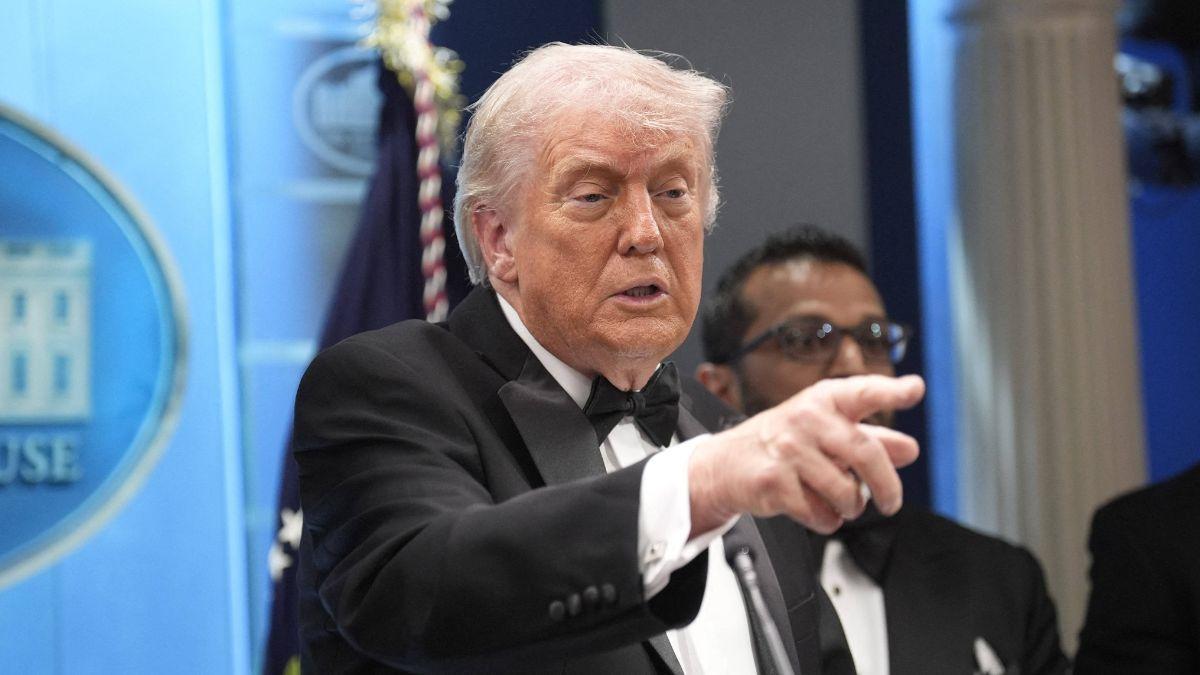 Image of Donald Trump called for the host’s firing.