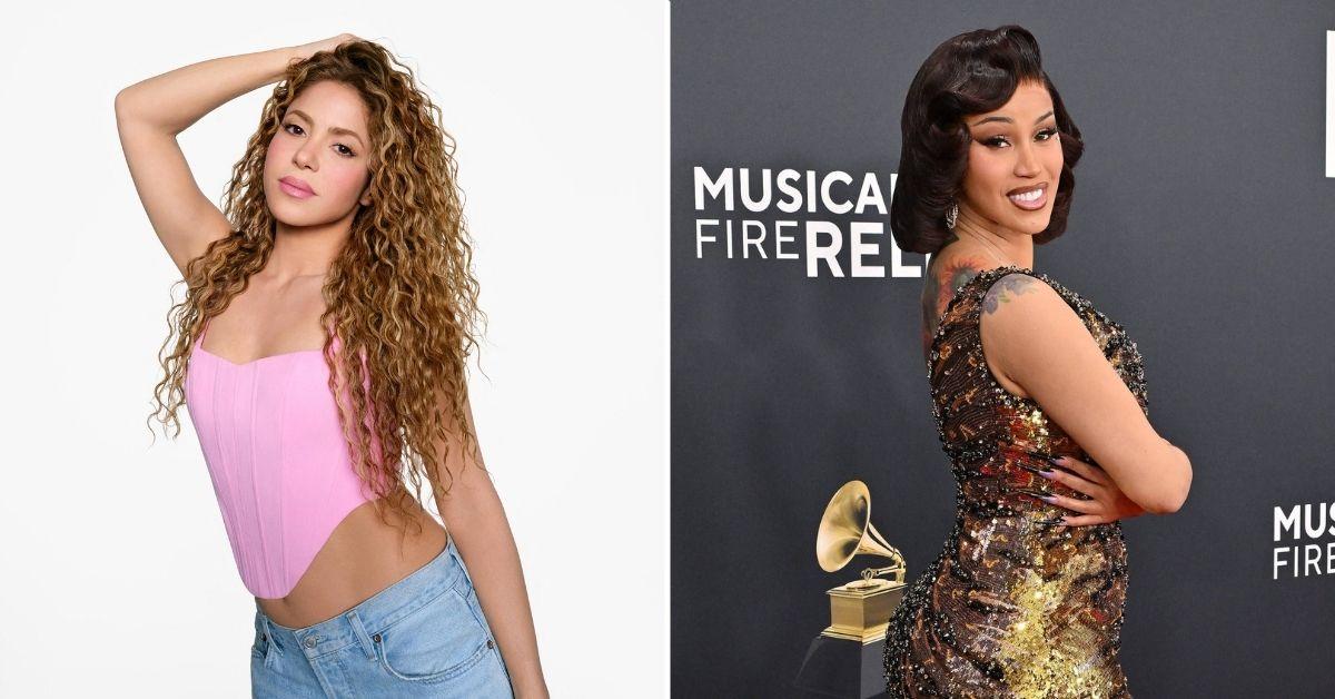 Photo of Cardi B revealed she asked Shakira for advice.