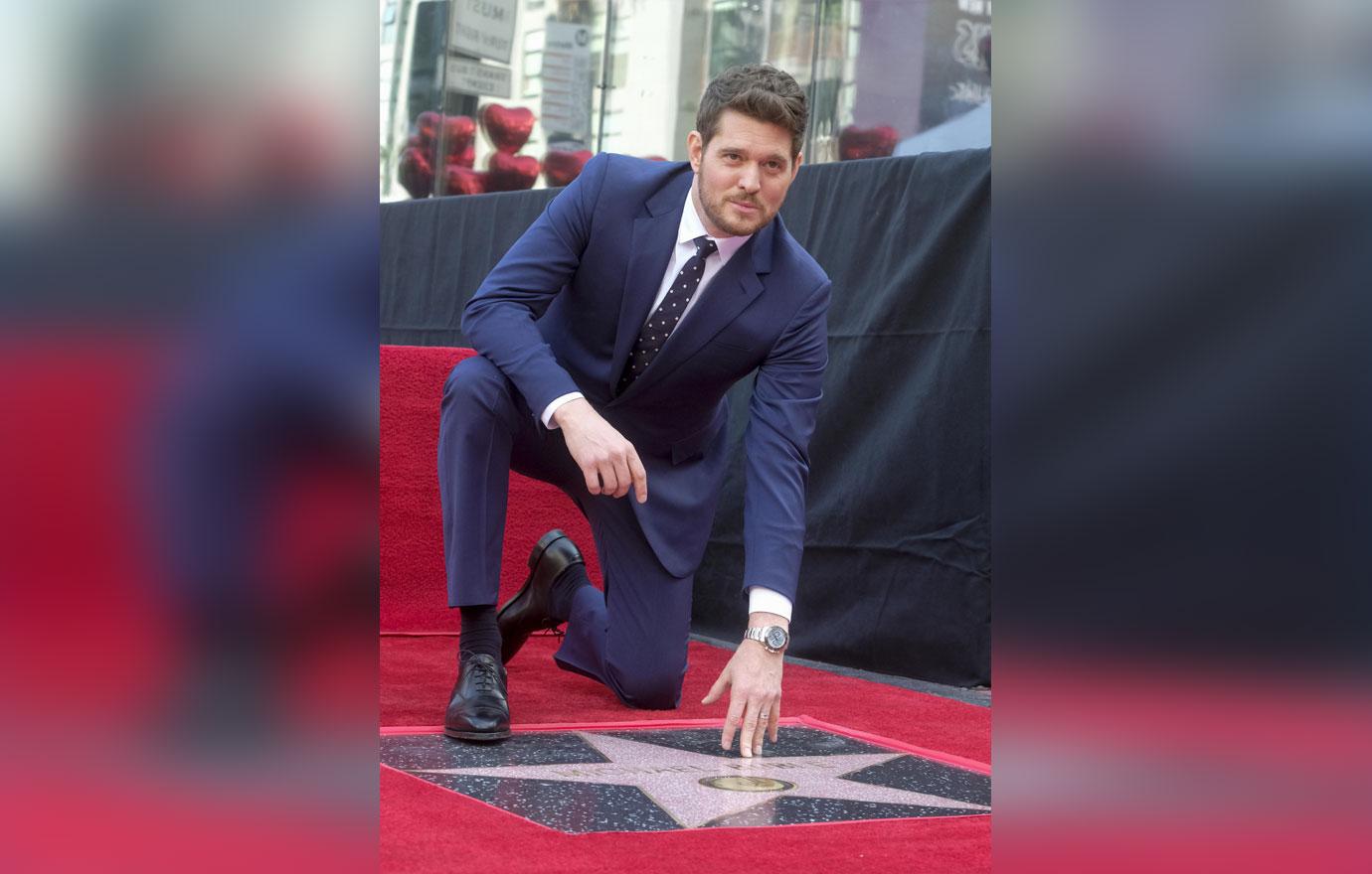 Michael buble walk of fame 3