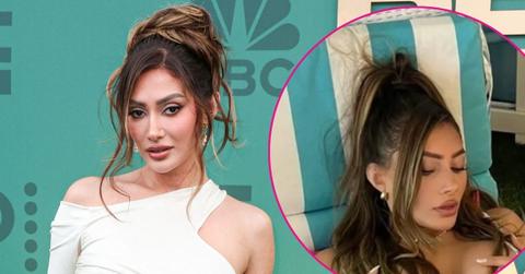 francesca farago see through lingerie sultry photo