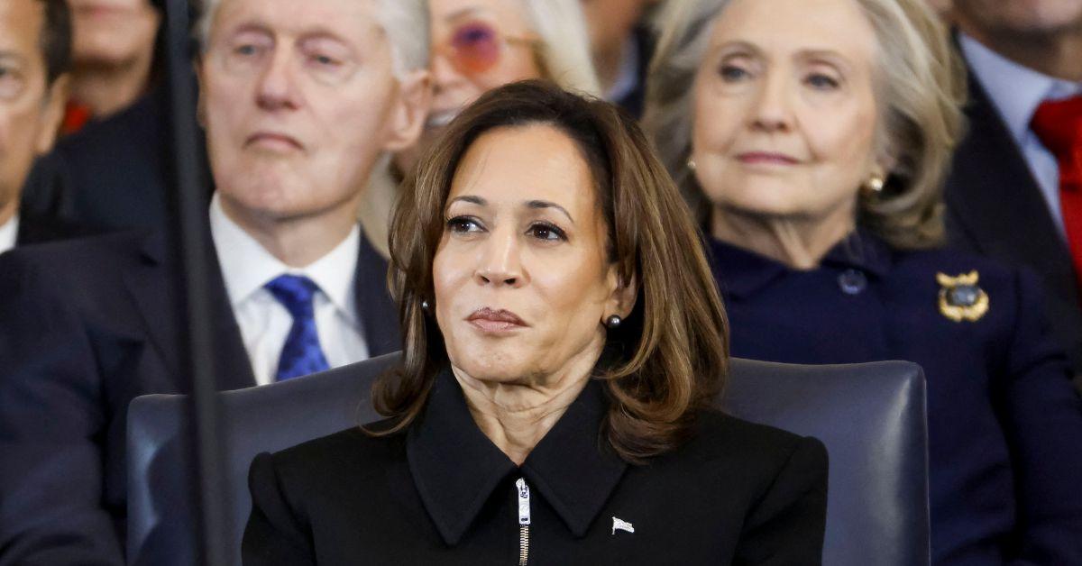 kamala harris hillary clinton advice move on losing donald trump