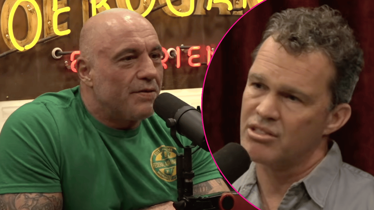 Composite photo of Joe Rogan.