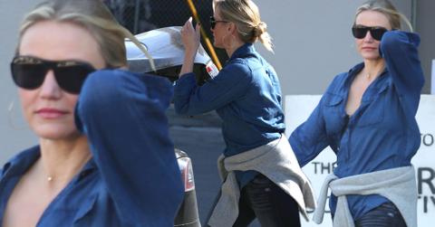 cameron diaz baby bump