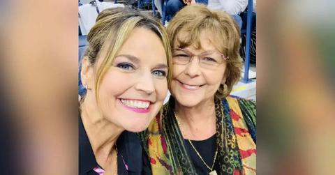 photo of savannah guthrie and nancy guthrie