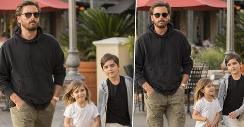 Scott disick takes kids out ok pp