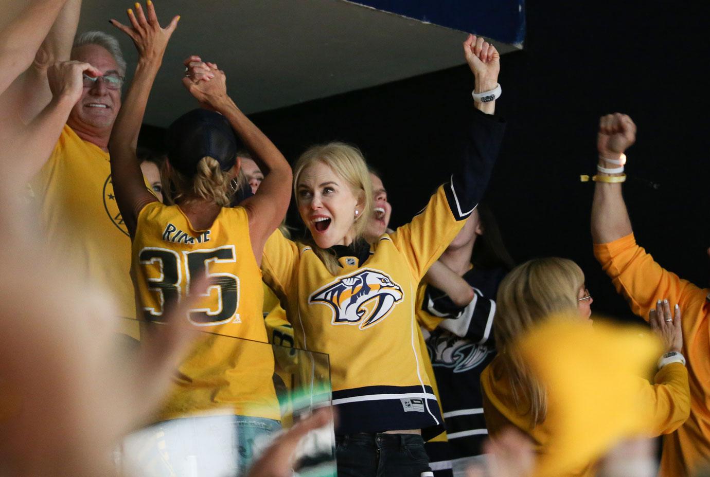 Nicole Kidman Nashville Predators Stanley Cup Photos 02