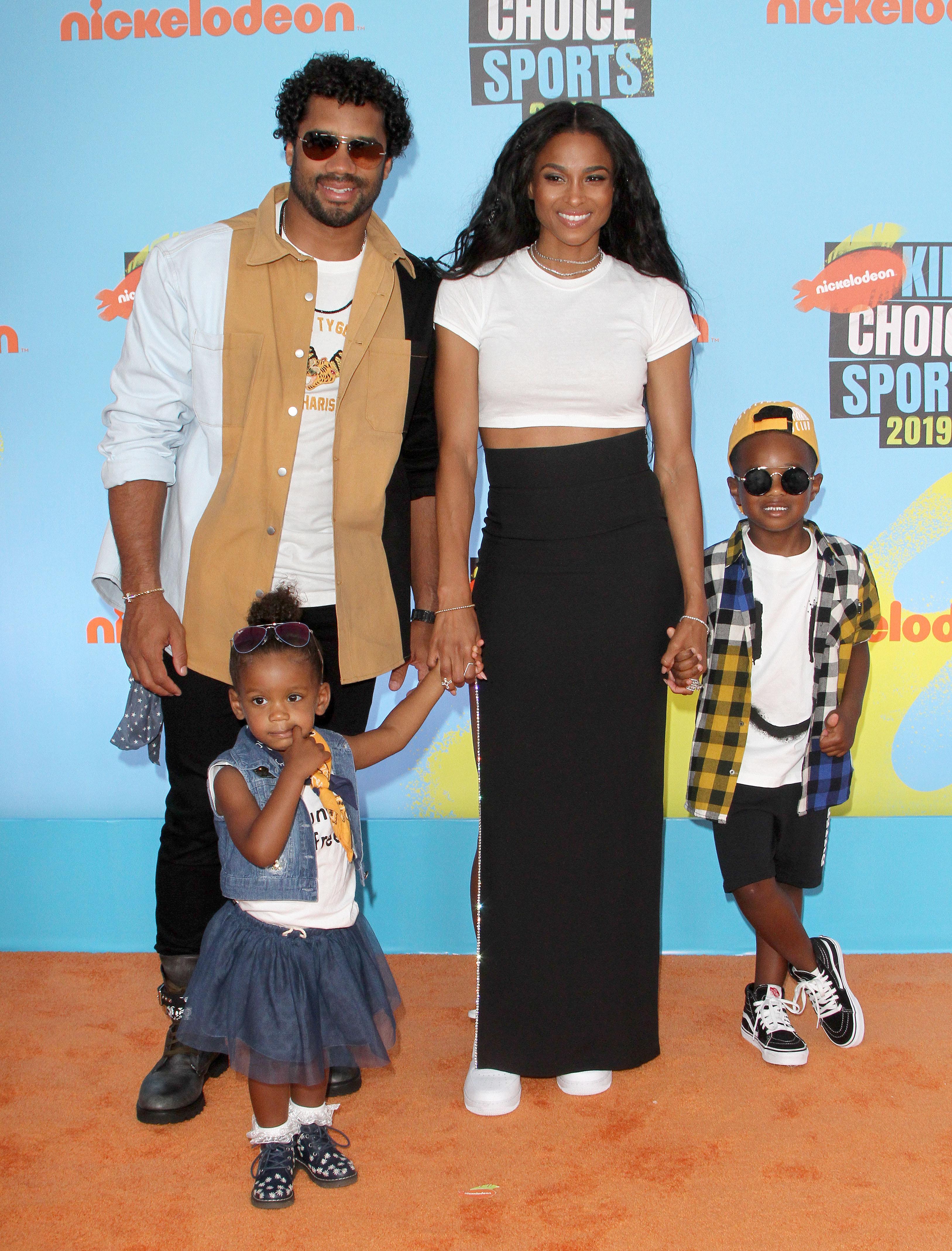 Ciara, Russell Wilson & The Kids Show Off Their Dancing Skills In New Video