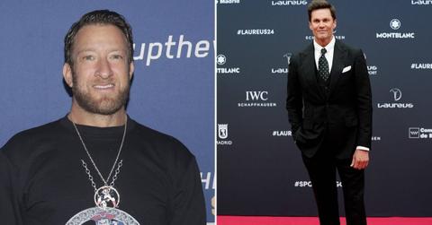 image of Dave Portnoy slammed Tom Brady on X.