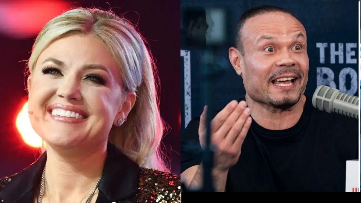 Photo of Erika Kirk and Dan Bongino