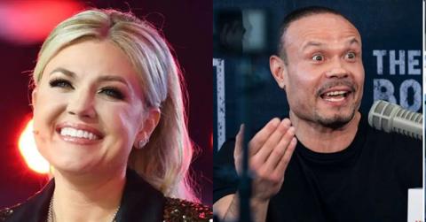 Photo of Erika Kirk and Dan Bongino