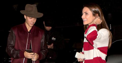 Justin Bieber and a very good looking mystery girl were seen arriving at ‘Hyde’ Night Club in West Hollywood, CA