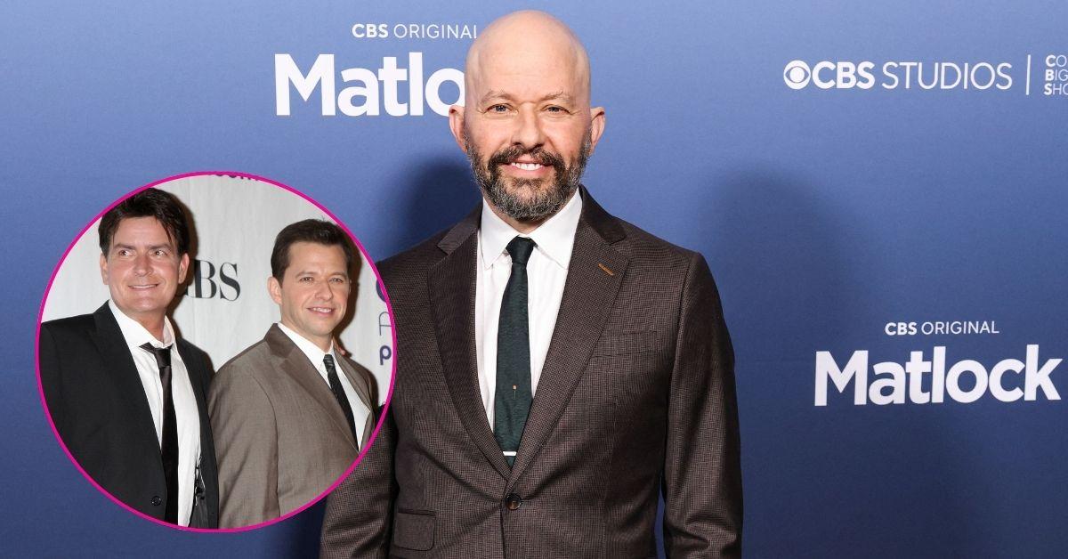 Composite Photos of Charlie Sheen and Jon Cryer