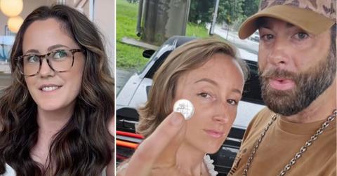 Composite photo of Jenelle Evans and David Eason.